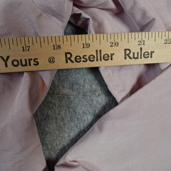 MaxMara Top Womens 6 Silk Blend Button Front Blush Pink Long Sleeve Collared - Picture 9 of 11